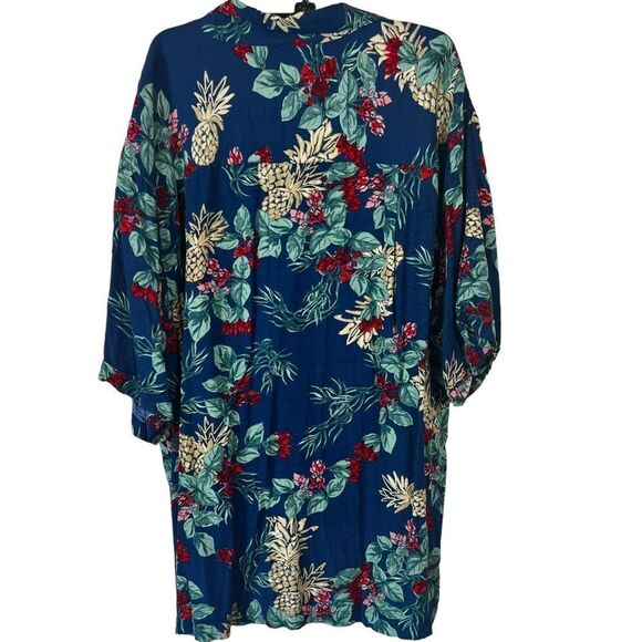 Cubavera Pineapple Floral Shirt - Picture 6 of 6